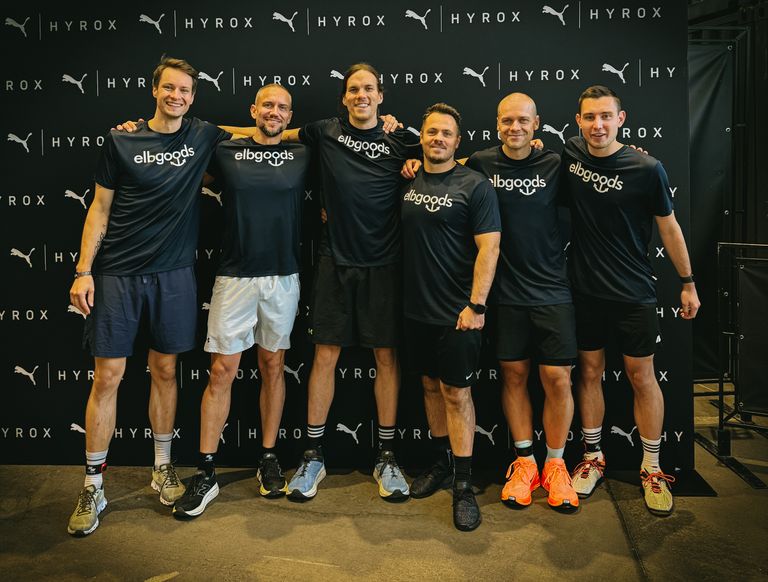 elbgoods Team beim HYROX Sportevent